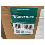 iSpring WGB21B 2-Stage Whole House Water Filtration System, with 10" x 4.5" Sediment CTO(Chlorine, Taste, and Odor) Filter, 1" Inlet/Outlet