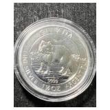 2020 AUSTRIAN PHILHARMONIC 1 TROY OZ .999 FINE SILVER NGC MS69