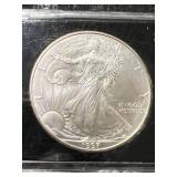 1 TROY OZ .999 FINE SILVER BAPTISM ROUND IN AIRTITE