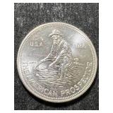 1961 US PROOF WASHINGTON QUARTER IN CASE