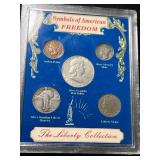 2 US BLUE SEAL $5 SILVER CERTIFICATES 1934A 1953A