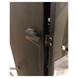 Masterbuilt 30 in. Dual Fuel Propane Gas and Charcoal Smoker in Black, 731 sq. in. of Cooking Space  Damaged Mising Piece Customer Returns See Pictures