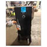 Masterbuilt 30 in. Dual Fuel Propane Gas and Charcoal Smoker in Black, 731 sq. in. of Cooking Space  Damaged Mising Piece Customer Returns See Pictures
