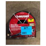 Husky 3/8 in. x 50 ft. Heavy-Duty Rubber Hose Customer Returns See Pictures