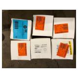 Lot of  Elkay Polymer Drain Fitting for 3-1/2 in. Sink Drain Opening in Black    Customer Returns See Pictures