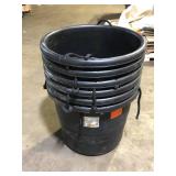 Lot of HDX Utility Tub Storage Tote  Customer Returns See Pictures