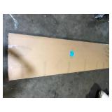 Hampton Bay 8 ft Straight Laminate Countertop Kit Included in Gloss Calcutta Marble    Customer Returns See Pictures