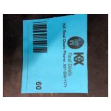 Hampton Bay 8 ft Straight Laminate Countertop Kit Included in Gloss Calcutta Marble    Customer Returns See Pictures