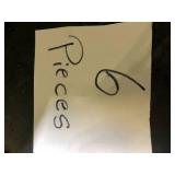 Lot of 6 22 in. Alameda Extra Large Gray Plastic Planter customer return see pictures