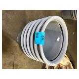 Lot of 6 22 in. Alameda Extra Large Gray Plastic Planter customer return see pictures