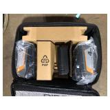 Ridgid 18V (2) 4 Ah  Batteries and Chargers Customer Returns See Pictures