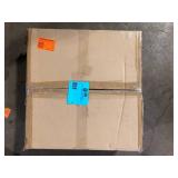 Oaks Aura 20in. LED Indoor Black Bladeless Low Profile Ceiling Fan Flush Mount Smart App Remote Control Dimmable Lighting Customer Returns See Pictures