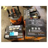 Lot of Assorted Salvage  Ridgid tools various models need repair Customer Returns See Pictures