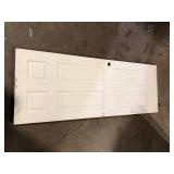 JELD-WEN 30 in. x 80 in. 6 Panel Colonist Primed Textured Molded Composite Interior Door Slab Damaged Customer Returns See Pictures