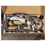 American Standard Fairbury 2S Single-Handle Pull-Down Sprayer Kitchen Faucet in Stainless Steel customer Return see pictures