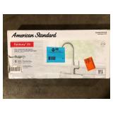 American Standard Fairbury 2S Single-Handle Pull-Down Sprayer Kitchen Faucet in Stainless Steel customer Return see pictures