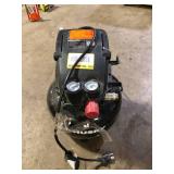Husky 3 Gal. 120 PSI Portable Electric Oil-Free Light Duty Pancake Air Compressor with Fold Down Handle and 1-Quick Coupler Customer Returns See Pictures