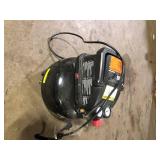 Husky 3 Gal. 120 PSI Portable Electric Oil-Free Light Duty Pancake Air Compressor with Fold Down Handle and 1-Quick Coupler Customer Returns See Pictures