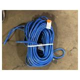 Husky 100 ft. 12/3 Medium Duty Cold Weather Indoor/Outdoor Extension Cord, Blue  Customer Returns See Pictures