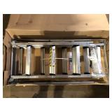 Louisville Ladder Energy Efficient 7 ft. 8 in. to 10 ft. 3 in., 25.5 in. x 54 in. Insulated Aluminum Attic Ladder, 375 lbs. Load Capacity Customer Returns See Pictures