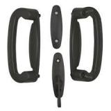 Andersen Albany 2-Panel Gliding Patio Door Hardware Set in Black  Customer Returns See Pictures