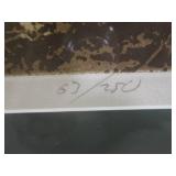 (D-4) Framed Limited Engraving Sign...