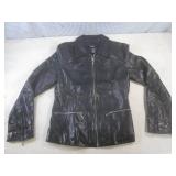 (BR1) Mossimo Womens Leather Jacket...