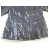 (BR1) Mossimo Womens Leather Jacket...
