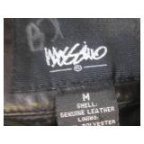(BR1) Mossimo Womens Leather Jacket...