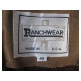 (BR1) RanchWear Leather Lined Vest ...