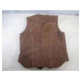 (BR1) RanchWear Leather Lined Vest ...