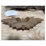 Vintage Set of McKee Hottle Glasbake Carafes and Victorian Carved Wood Furniture Handles