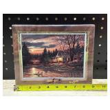 Terry Redlin Quiet of the Evening Ceramic Plate