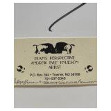 Hand Painted Oil Painting onTurkey Feather by North Dakota Artist Andrew Lyle Knudson