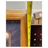 Framed Wolf Art Picture