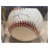 Signed David Cone Baseball & FM Beez Signed Basketball