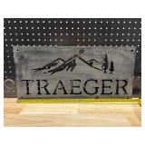 Traeger Metal Sign