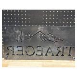Traeger Metal Sign