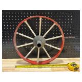 Antique Wooden Wagon Wheel