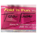 Fold and Fun Barbie Playhouse 1991 Original Box