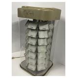 Vintage Colibri Rotating Lighter Display Case