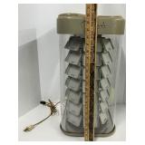 Vintage Colibri Rotating Lighter Display Case