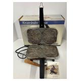 Electric Krumkake Iron in Original Box