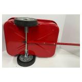 ERTL Steel Red Pull Behind Wagon
