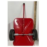 ERTL Steel Red Pull Behind Wagon