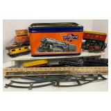 Train Lot- Vintage Tin Train Set