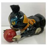 Lot of 3 Litho Tin Toy Cats Wind Up Marx Toys