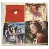 LOT of 54 - Vintage LP Records, Various Genre, Carpenters, Andy Williams