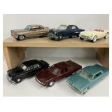 LOT of 6 Vintage Diecast Cars Rolls Royce, Chaika Gaz-13