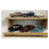 LOT of 6 Vintage Diecast Cars Rolls Royce, Chaika Gaz-13